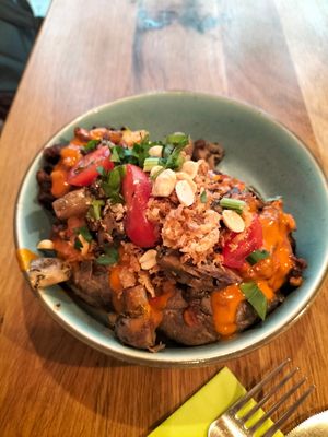 Henry at Potateria in Mannheim