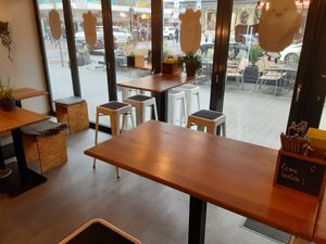 Inside at Potateria in Mannheim