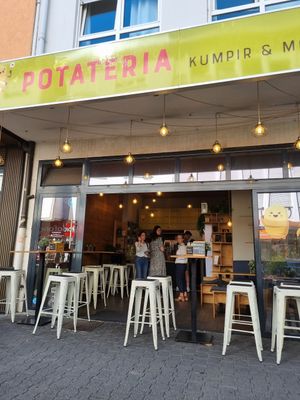 Außenbereich at Potateria in Mannheim