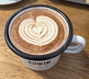 Hot Chocolate (oat)  at Steam Yard in Sheffield