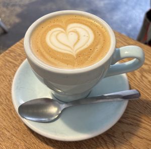 Oat Latte   at Steam Yard in Sheffield