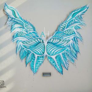 #angelwings at Terrace at Hotel Arribas in Colares