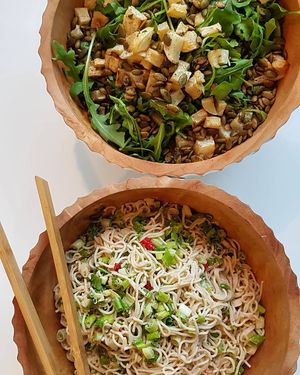 noodles  at Heirs Pears in Vancouver