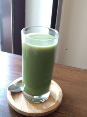 抹茶燕麥奶 at Mukuchi 無口小廚 - WúKǒu Xiǎo Chú in Taipei