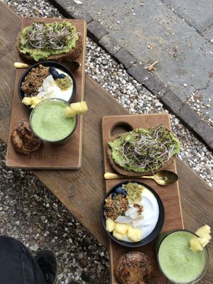 Big breakfast plates   at Jungle Café & Catering in Eindhoven