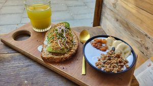 Mixed breakfast at Jungle Café & Catering in Eindhoven