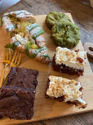 Sweets high tea  at Jungle Café & Catering in Eindhoven