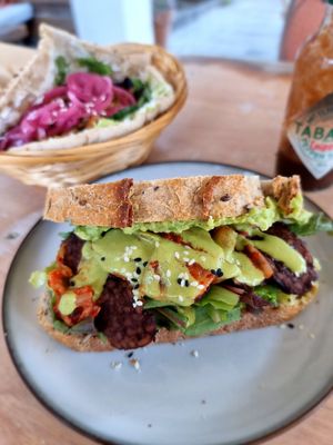 Our lunch at Jungle Café & Catering in Eindhoven