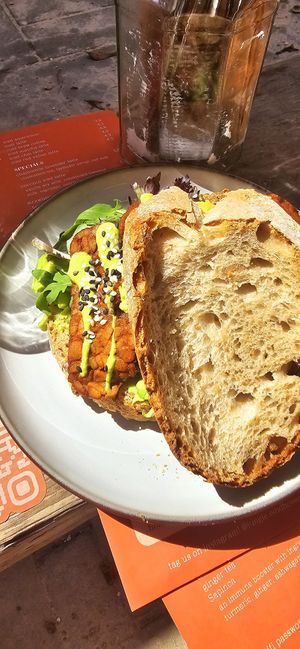 Sandwich kimchi tempeh at Jungle Café & Catering in Eindhoven