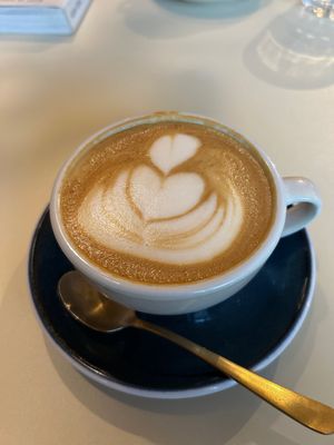 Very nice decaf latte  at Jungle Café & Catering in Eindhoven