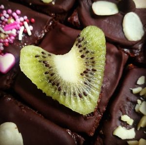 Valentines brownies💚 at Vegan & Vegan in Puebla