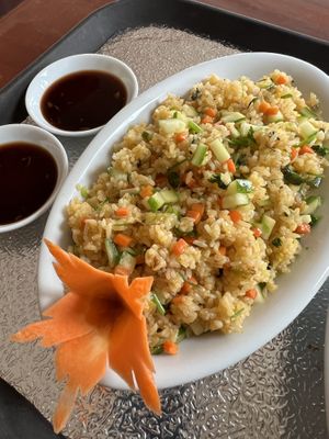 Fried rice   at BEAR SANCTUARY in Ninh Binh
