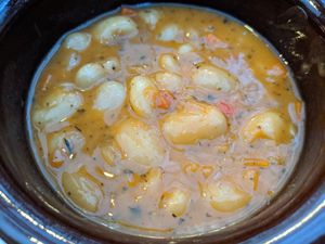 Beans at Hadjidraganovite Izbi in Sofia