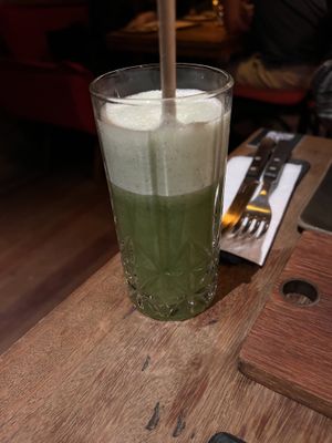 Pineapple and mint juice  at ViaSete in Rio De Janeiro