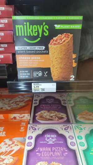 Vegan hot pockets at Fresh Thyme Farmers Market - 82nd St in Indianapolis