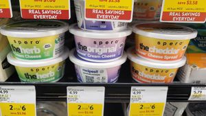 Vegan cheese at Fresh Thyme Farmers Market - 82nd St in Indianapolis