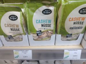 Nuts at Weltladen in Frankfurt