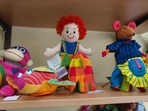 Dolls at Weltladen in Frankfurt