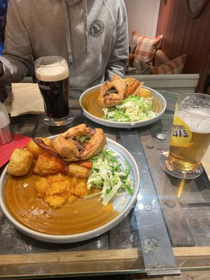 Vegan roast on Sundayy  at The Globe Inn Marsh in Rye