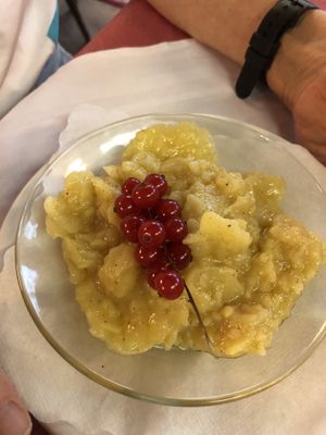 Schwäbischer Kartoffelsalat (side of swabian potato salad)   at Köhlerstüble in Stuttgart