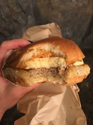 Breakfast sandwich  at Ziggy's in San Luis Obispo