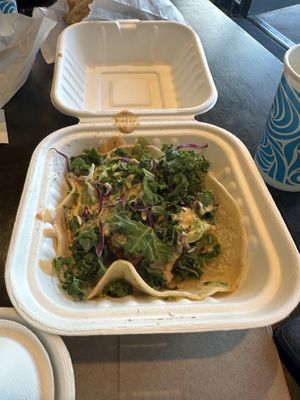 Avocado taco  at Ziggy's in San Luis Obispo