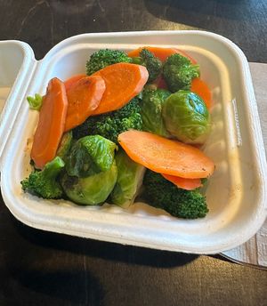 Side of veggies  at Ziggy's in San Luis Obispo