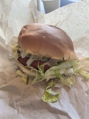 Chicken sandwich  at Ziggy's in San Luis Obispo