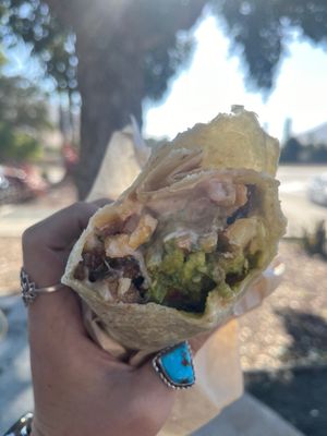 Cali burrito at Ziggy's in San Luis Obispo