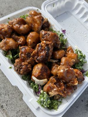 KCK - cauliflower kale saladd  at Ziggy's in San Luis Obispo