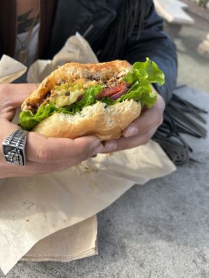 Hamburger  at Ziggy's in San Luis Obispo