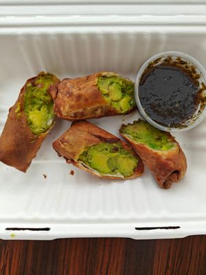 avocado egg rolls at Ziggy's in San Luis Obispo