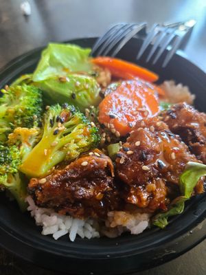 cauliflower bowl at Ziggy's in San Luis Obispo