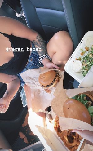 Black bean taquitos, burgers, & onion rings at Ziggy's in San Luis Obispo