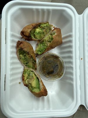 Avacado Egg Rolls at Ziggy's in San Luis Obispo