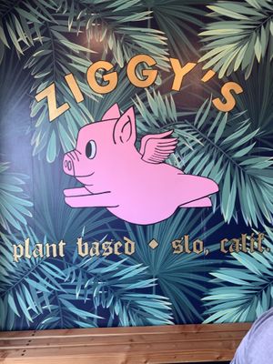 Wall inside Ziggy’s at Ziggy's in San Luis Obispo