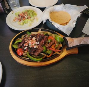 Steak fajitas at My Cocina Grill in Streamwood