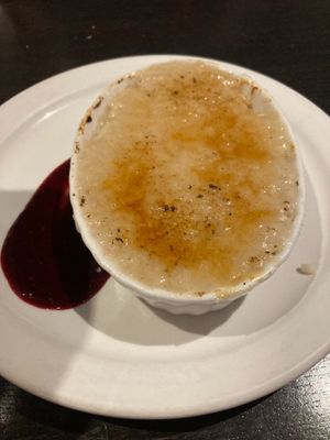Rice pudding creme brulee at My Cocina Grill in Streamwood