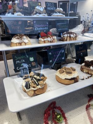 Cinnamon rolls   at Cinnaholic in Concord