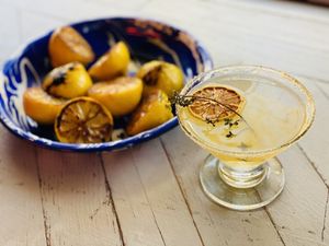 Spring Thyme Cocktail  at Oh My Soul in Charlotte