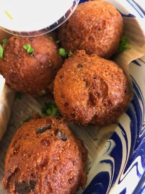 Jalapeño poppers  at Oh My Soul in Charlotte