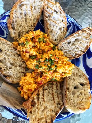 Pimento cheese at Oh My Soul in Charlotte