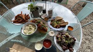 The food at Oh My Soul in Charlotte