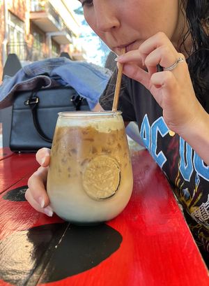 Iced Tiramisu latte  at Oh My Soul in Charlotte