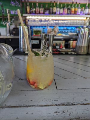 Sangria at Oh My Soul in Charlotte