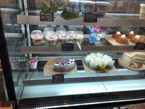 One of the dessert counters. This pic does not do it justice at Oh My Soul in Charlotte