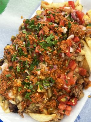 Filthy Fries, spicy  at Oh My Soul in Charlotte