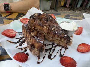 Churro Frenchie  at Oh My Soul in Charlotte