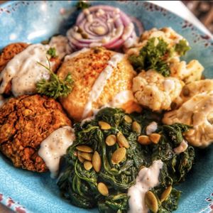 Buddha bowl  at Oh My Soul in Charlotte