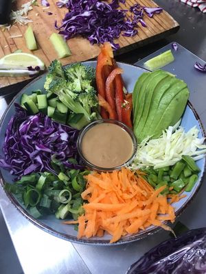 Healthy options  at Oh My Soul in Charlotte